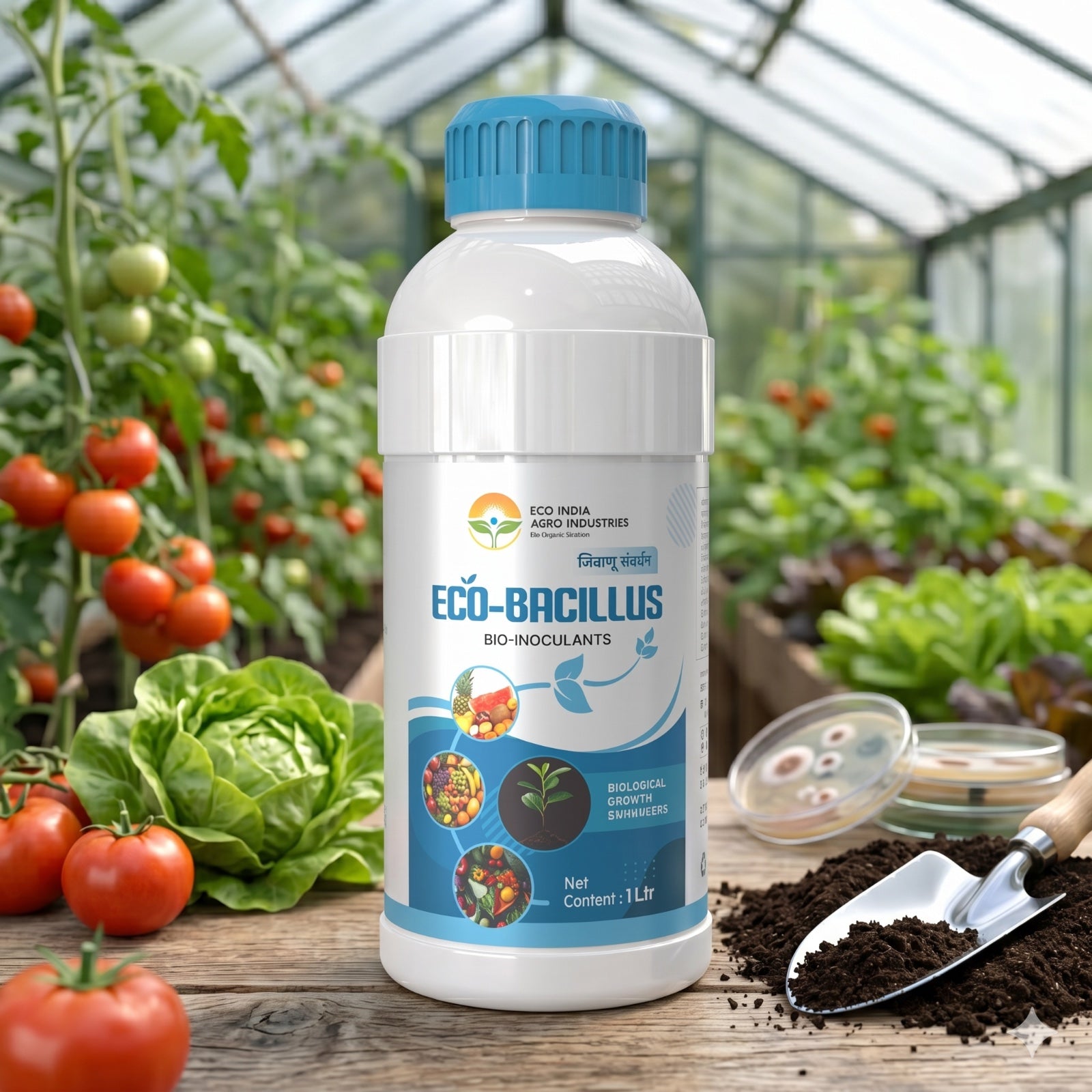 Eco-Bacillus – Bacillus subtilis Bio-Fungicide Bio-Inoculant | 1 Litre