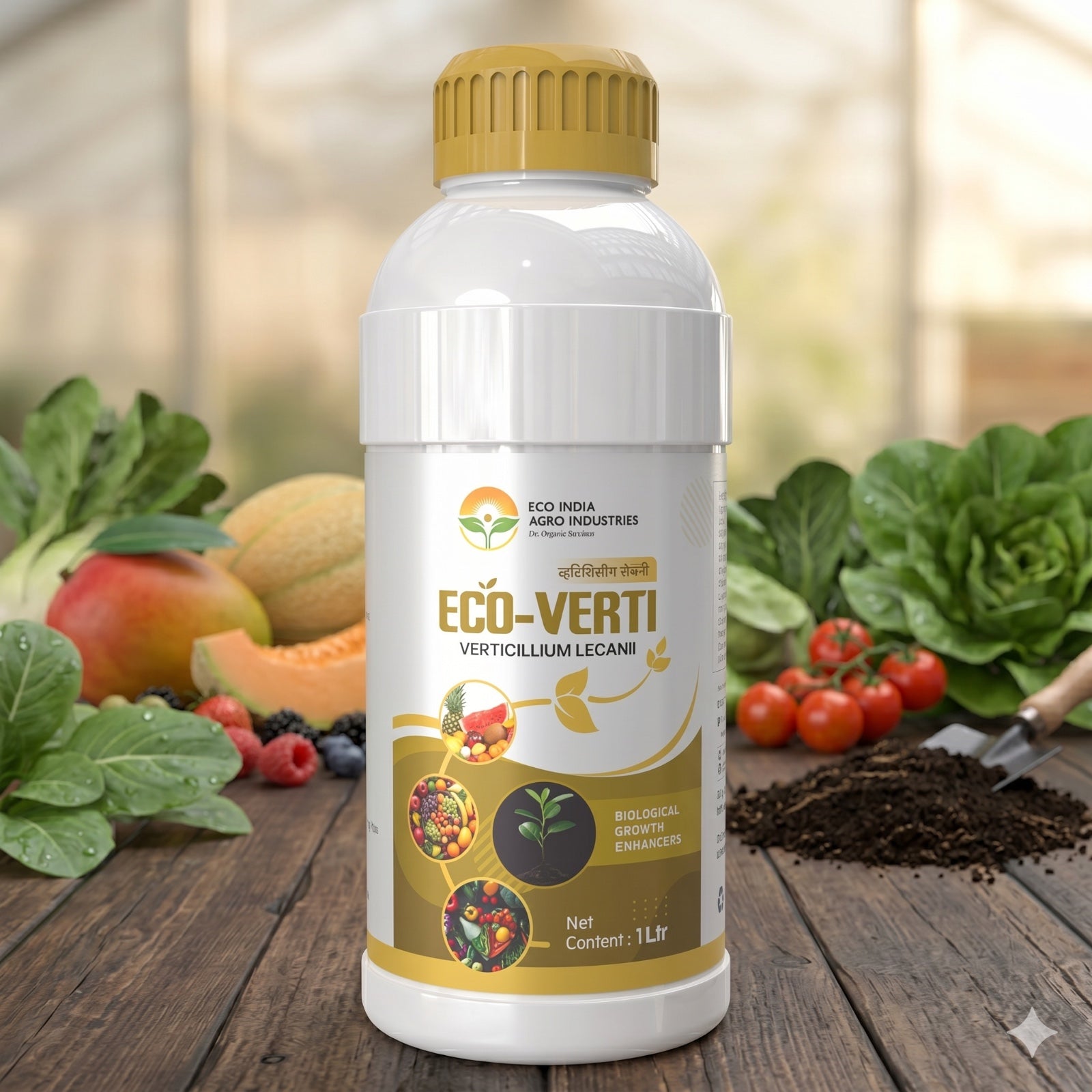 Eco-Verti – Verticillium Lecanii Biological Growth Enhancer & Pest Control | 1 Litre